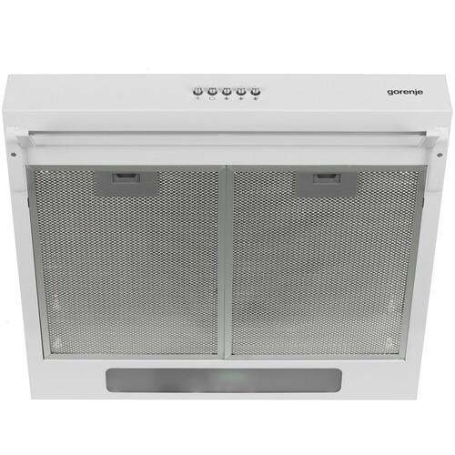 Вытяжка подвесная Gorenje WHU529EW/M белый/прозрачный