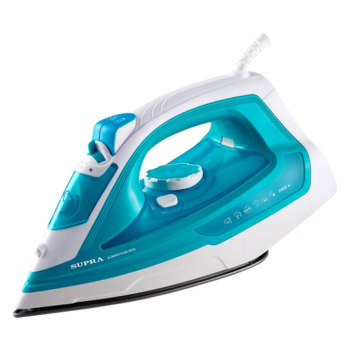 Утюг Supra IS-2414 голубой/белый