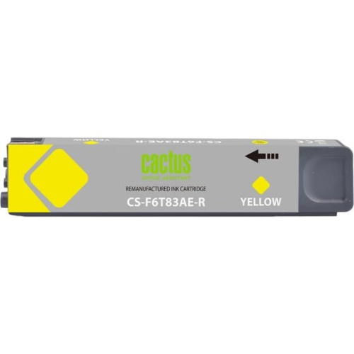 Картридж струйный Cactus CS-F6T83AE-R 973XL желтый 120мл для HP PageWide Pro 452dw/477dw