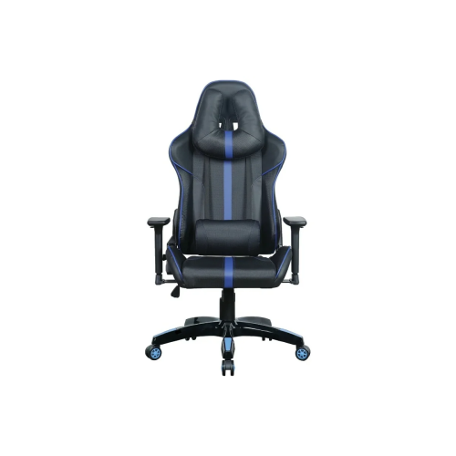 Кресло игровое BRABIX GT Carbon GM-120 (531930) эко.кожа, черный/синий
