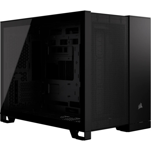 Корпус Corsair 2500D Airflow (CC-9011263-WW) без БП, Black, Midi-Tower, TG, no fan, 2xUSB-A 3.2, 1xUSB Type-C, mATX, mITX