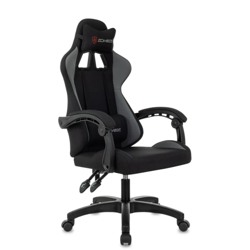 Кресло игровое Zombie Void G черный/серый с подголов. крестов. пластик