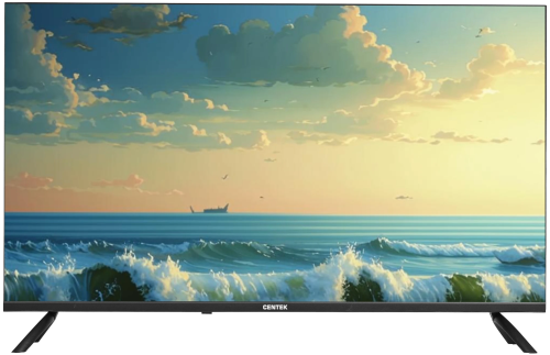 40" Телевизор Centek CT-TV0021-40 черный QLED 1920x1080, Full HD, 60 Гц, Wi-Fi, Smart TV, Яндекс ТВ