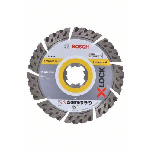 Алмазный диск Bosch (2608615161) 125 х X-Lock Best for Universal