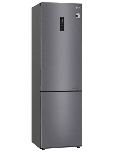 Холодильник с морозильником LG GA-B509CLSL серый
