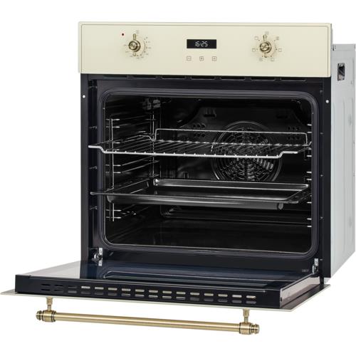 Электрический духовой шкаф HIBERG VM 6260 RY бежевый