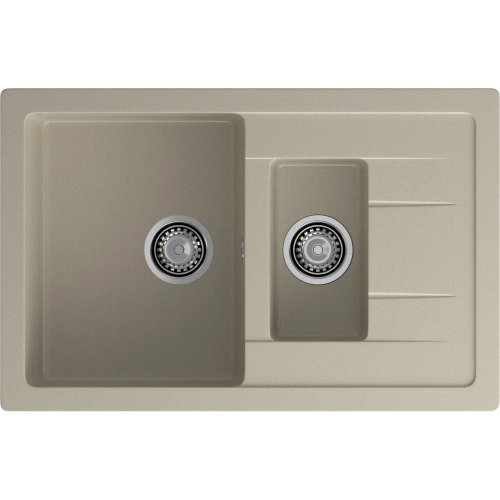 Кухонная мойка GranFest Quadro GF-Q-775KL топаз