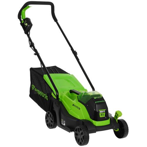 Газонокосилка аккумуляторная GreenWorks GD24LM33K4 24V