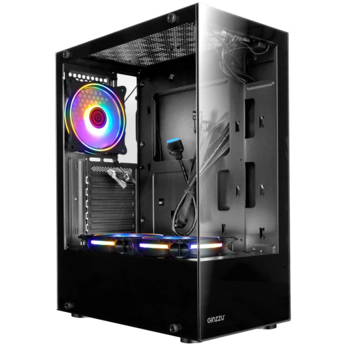 Корпус Ginzzu CL305 Fan 3*12LC4 FRGB