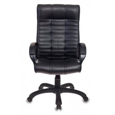 Кресло руководителя Бюрократ KB-10/BLACK черный искусственная кожа