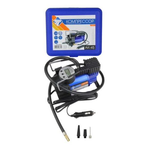 Компрессор NOVA BRIGHT АК-45 металлический корпус, пластиковый кейс (36449)