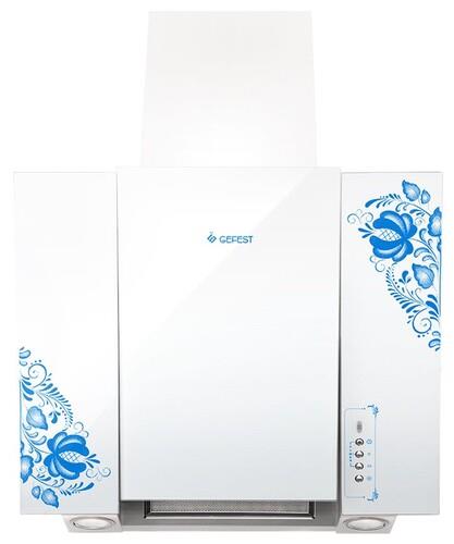 Вытяжка наклонная Gefest ВО 3603 К18 белый/белый