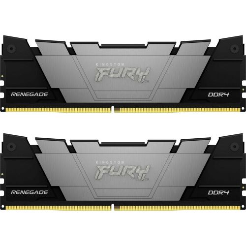 ОЗУ Kingston Fury Renegade Black KF432C16RB12K2/32 32GB3200MT/s DDR4 CL16DIMM (Kit of 2)1Gx8 Fury Renegade Black