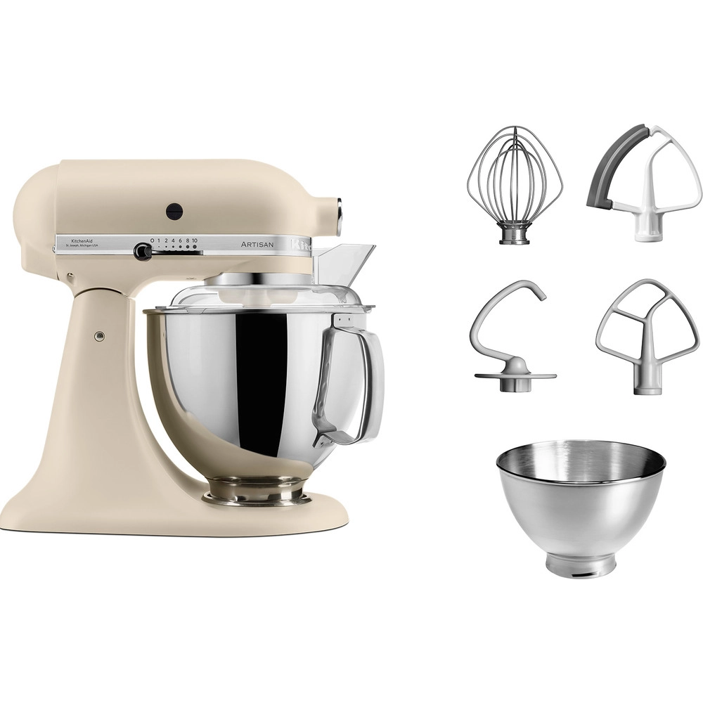 Миксер планетарный KitchenAid Artisan 5KSM175PSEFL льняной — фотография 3