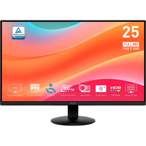 Монитор MSI Pro MP252L (9S6-3PD7CT-014) черный