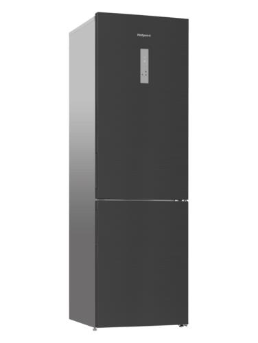Холодильник с морозильником   Hotpoint HDK 8201I DX серый