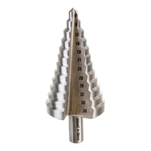 Ступенчатое сверло Gigant HSS GT-163 6-38 мм