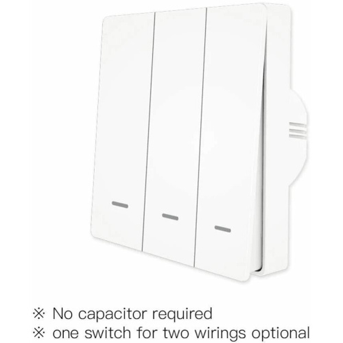 Выключатель MOES ZigBee 3-Gang Wireless Switch ZT-B-EU3