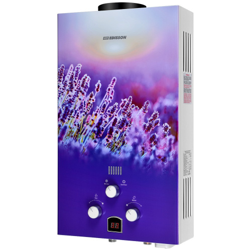 Газовая колонка EDISSON E 20 GD Лаванда