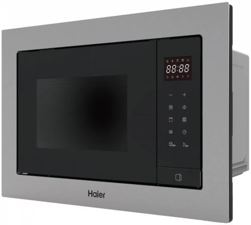 Встраиваемая микроволновая печь Haier HMX-BTG207X серебристый