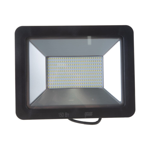Прожектор уличный Gauss Qplus 613100150 светодиодный 150Вт корп.алюм.черный