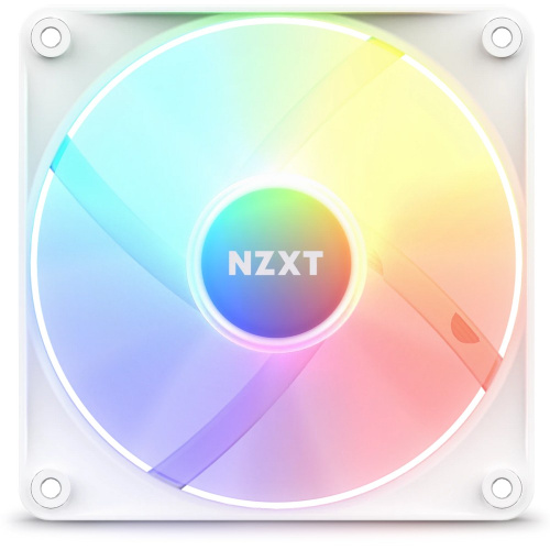 Кулер NZXT F120 RGB Core (RF-C12SF-W1) (120x120x25mm, 4-pin PWM, 78.86CFM, 33.88dBA, 1800RPM, White)