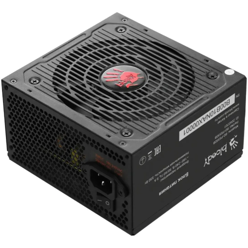Блок питания BLOODY BD-PS550B, 550Вт, 120мм, черный, retail