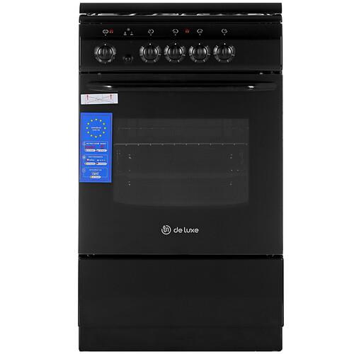 Электрическая плита De Luxe 5004.13э (кр) 001 черный