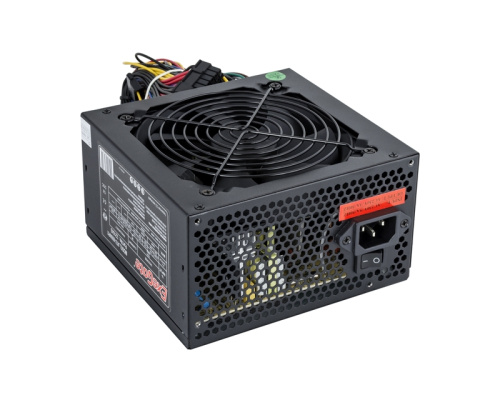 Блок питания Exegate EX259605RUS-S 700NPX, ATX, SC, black, 12cm fan, 24p+4p, 6/8p PCI-E, 3xSATA, 2xIDE, FDD + кабель 220V с защитой от выдергивания