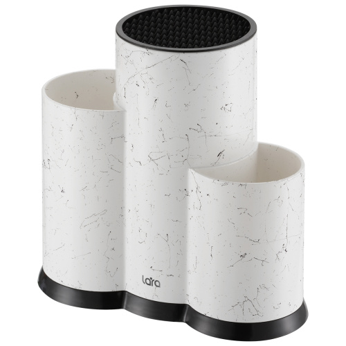 Подставка для ножей LARA LR05-107 White