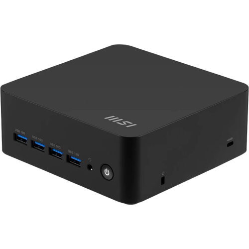 Неттоп MSI Cubi Z AI 8M-008XRU (9S6-B03231-019) AMD Ryzen 5 8645HS, DDR5 16ГБ, 512ГБ(SSD), AMD Radeon 760M, без операционной системы