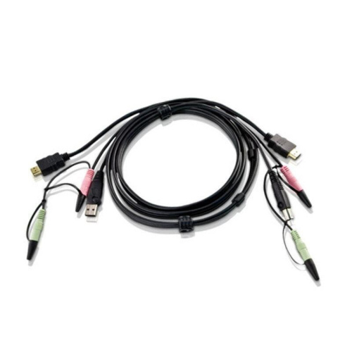 Кабель KVM Aten Custom 2L-7D02UH для переключателей USB 2.0 HDMI 1.8m