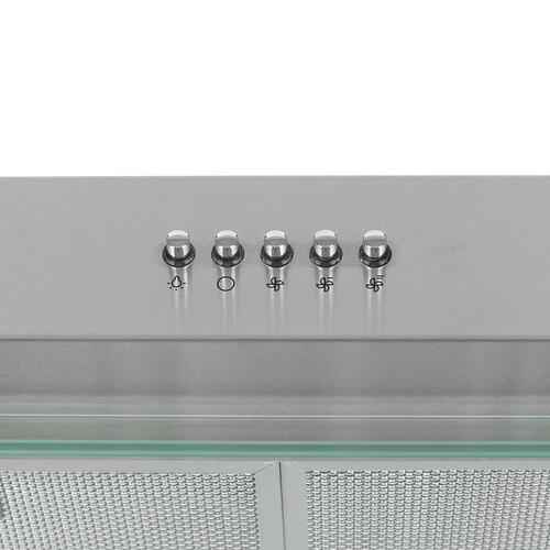 Вытяжка подвесная Gorenje WHU629EX/M серебристый/прозрачный