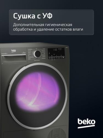 Сушильная машина Beko B3T47239A серый