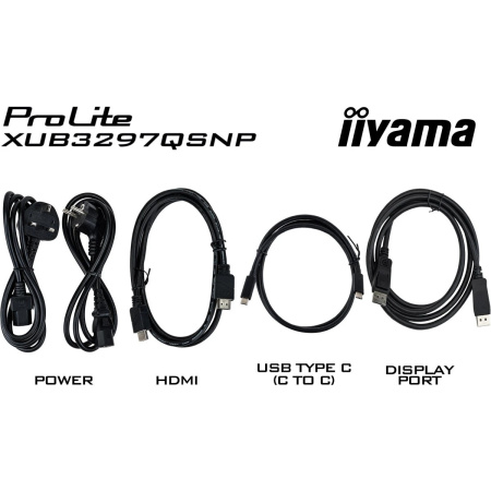Монитор Iiyama ProLite XUB3297QSNP-B1 черный