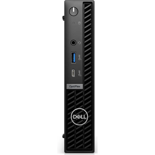 Неттоп Dell Optiplex 7020-3861 Micro i3 14100T (2.7) 8Gb SSD256Gb UHDG 730 Windows 11 Professional GbitEth 260W мышь клавиатура черный