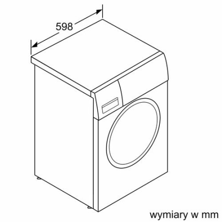 Стиральная машина Bosch WGE02209PL белый