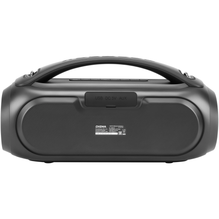 Колонка портативная Digma D-PS1530 черный/черный
