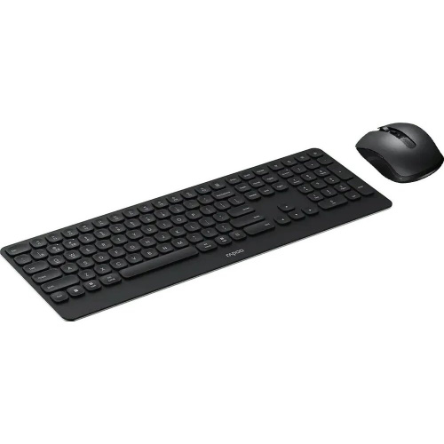Комплект клавиатура и мышь RAPOO 9510M Multi-mode Wireless Keyboard & Mouse Combo Black