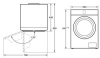 Стиральная машина MAUNFELD MFWM127WH051D белый