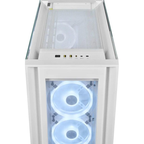 Корпус Corsair iCUE 5000X RGB (CC-9011233-WW) Mid-Tower, white, Tempered Glass (650393)