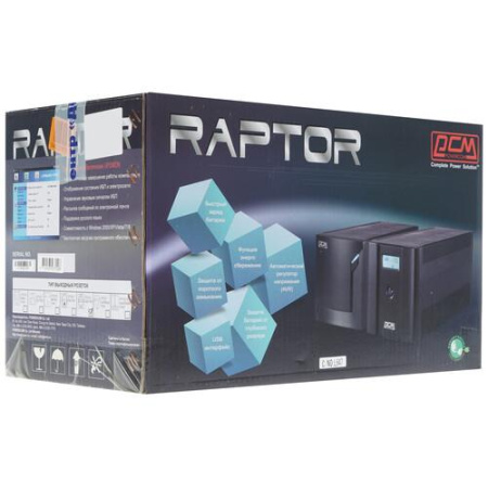 ИБП Powercom Raptor RPT-2000AP LCD