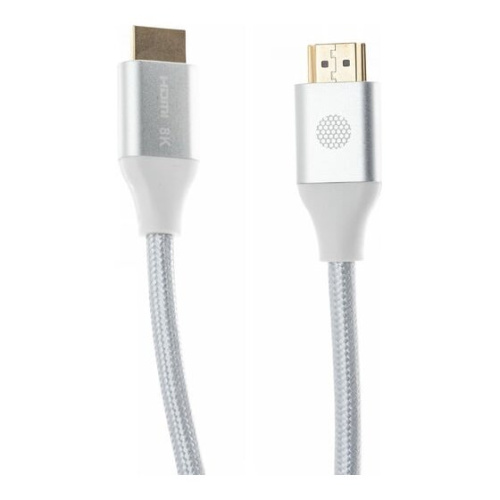 Кабель аудио-видео Cactus CS-HDMI.2.1-5 HDMI (m)/HDMI (m) 5м серебристый