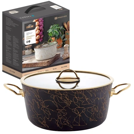 Кастрюля STONELAND SLC-0128BS