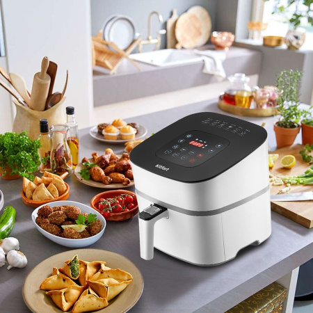 Аэрогриль Kitfort KT-2217 белый/черный