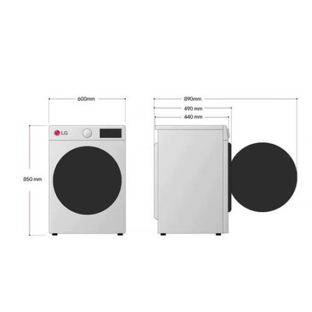 Стиральная машина LG F2J3HS2W белый