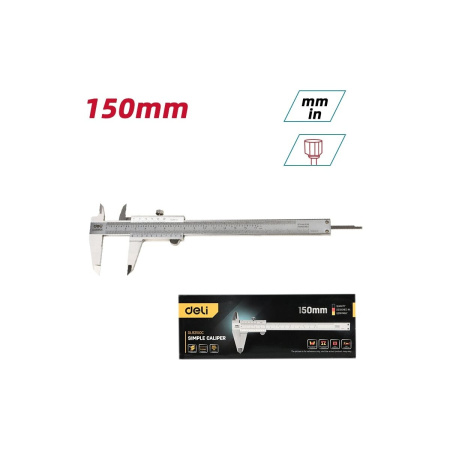 Штангенциркуль Deli DL92150C 150мм