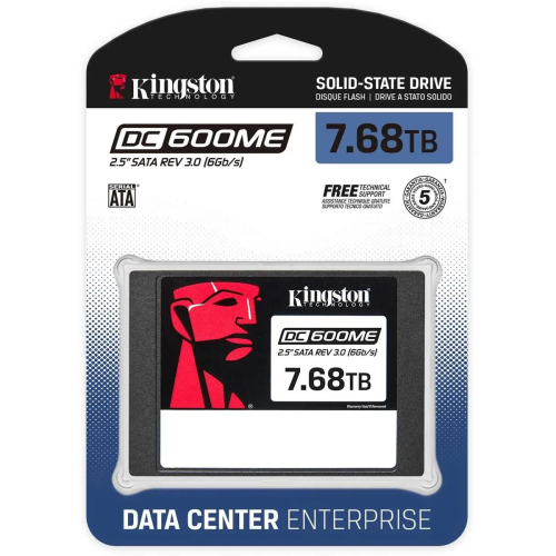 SSD Kingston DC600M (SEDC600ME/7680G) SATA-III 7.68TB 2.5" 1 DWPD