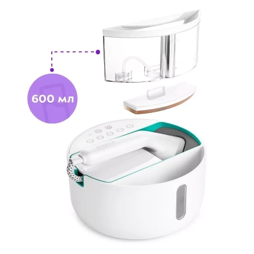 Отпариватель ручной Kitfort КТ-9110-3 белый/бирюзовый