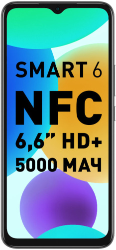 Смартфон Infinix Smart 6 2/32Gb Черный